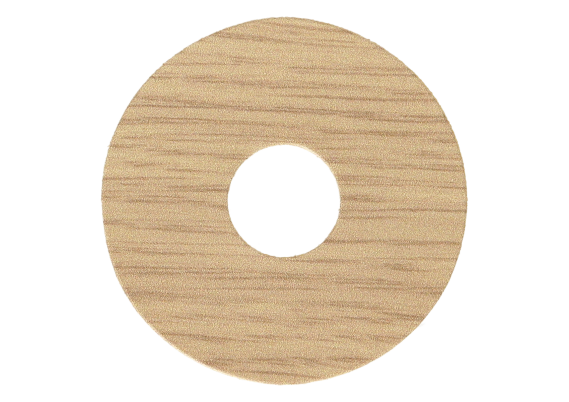 Zelfklevende Rozet (17 mm) Natural Blond (10 st.)